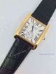 Copy Swiss Cartier Watch Yellow Black Leather  Gold Case  (3)_th.jpg